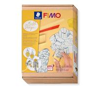 STAEDTLER 8025 HTC5 FIMO - Pasta modellabile polimerica indurente al forno, set da 7 pezzi, motivo: marmo