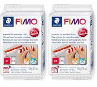 Staedtler 8026 Fimo Set Plastilina, 100 gr (Confezione da 2)