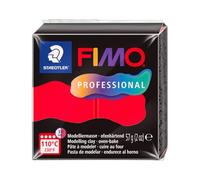 STAEDTLER 8040-200 ST, pasta da modellare Fimo Prof, 57 g, rosso, standard