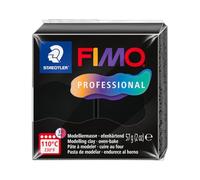 STAEDTLER 8040-9 ST, pasta da modellare Fimo Prof 57 g, nero, standard