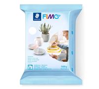 STAEDTLER 8101-0 FIMO Air Basic - Air-Drying Modelling Clay, 1 kg - White 1 kg W