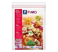 Staedtler 8742 Fimo - Stampo d'argilla, tema: felice Natale