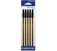 Staedtler Bl 5 Penne A Sfera Noris Stick Nero, 5 Unità (Confezione da 1)