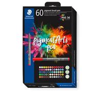Staedtler - Brush Pen Pigment 60 Pcs Assorted (371C60) Toy NUOVO