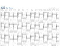 Staedtler Calendario Annuale Da Parete 2023 Lumocolor, Versione Internazionale, Cancellabile A Secco, Penna Inclusa, Materiale Plastico Robusto, 641 Yp-1