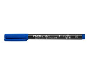 STAEDTLER Cf10penna Lumocolor Permanent blu