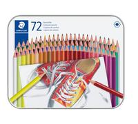 Staedtler Colored Pencil hexagonal in metal case assortment (72)