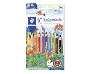 Staedtler Colored Pencil Noris Club Super Jumbo pack (10)