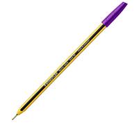 STAEDTLER - 434 06 - Penna a sfera Noris Stick - punta 1,0 mm - violetto - Staedtler - conf. 10 pezzi - 89171 - Conf. da 1 Pz. - 434 06