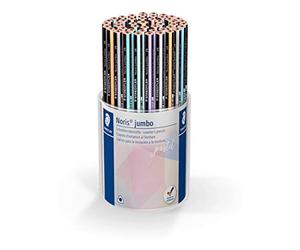 STAEDTLER Confezione da 48 matite pastello 2B Noris Jumbo