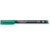 Staedtler 317-5 marcatore permanente Tipo di punta Verde 10 pz