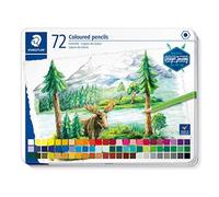 PASTELLI STAEDTLER DESIGN JOURNEY IN SCATOLA DI LATTA 72 COLORI