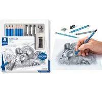 STAEDTLER DRIVATO SCEGGIORE Viaggio di design, 12 parti per disegni dettagliati / prima opera artistica, - 1 pezzo (61 100) NEW
