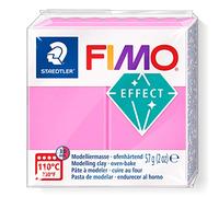 STAEDTLER- Effetto FIMO Argilla Modellante, Colore Fucsia Fluo, Taglia Unica, 8010-201