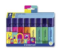 Staedtler - Textsurfer Classic Happy, 8 Pcs (364 C8 Ha) Toy NUOVO