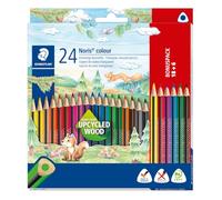 STAEDTLER Noris Colour Coloured Pencils (Increased Break Resistance, Triangular