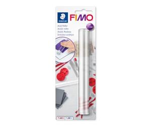 STAEDTLER FIMO 8700 05 Rullo acrilico - 20 cm, Ø 25 mm | Mattarello acrilico liscio per stendere in modo uniforme paste polimeriche & argille - strumento base - Art.-Nr. 8700 05