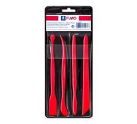 STAEDTLER FIMO 8711 Strumenti per modellare - set da 4 | Strumenti per formare & rifinire paste polimeriche e argille ad aria - principianti & progetti creativi - Art.-Nr. 8711