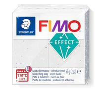 STAEDTLER Fimo Effect 8010-003 - Pasta da modellare polimerica indurente al forno, pietra bianca granito (1 blocco da 57 g)