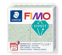 STAEDTLER Fimo Effect 8010-570 - Pasta modellabile polimerica indurente al forno, spinaci botanici, 1 blocco da 57 g