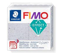STAEDTLER Fimo Effect 8010-670 - Pasta modellabile polimerica indurente al forno, colore: malva botanica (1 blocco da 57 g)