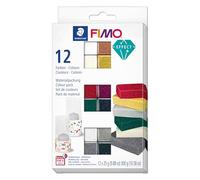 Staedtler Pasta modellante FIMO Effect 8013 C12-1 Indurente in forno 12 x 25 g Multicolore