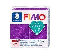 Staedtler Fimo Effect 8020-602 Argilla 56g - Lilla Glitter