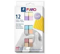 Staedtler Fimo Morbido Forno Indurente Pasta da Modellare 12 x 25 G Blocchi -