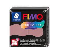 STAEDTLER FIMO professional 8040 - Pasta per modellare il forno, appositamente progettata per professionisti e artisti, prodotto singolo rosa antico, 8040-20