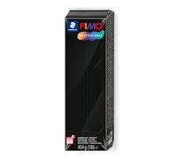 Rayher 34448576 Pasta modellabile termoindurente Fimo Professional, Panetto grande da 454g, colore Nero