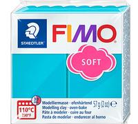 Staedtler Fimo Soft Argilla da Modellare 56 g Verde 1pezzo (i) - Fi-6240 per modellatura per Bambini in Argilla da Modellare, Verde, 110 °C, 30 min, 56 g, 55 mm