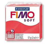 Staedtler Fimo Soft - Pane da modellare, 57 g, colore: Rosso