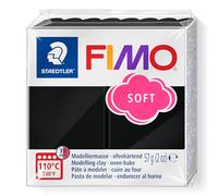 Staedtler Fimo Soft - Pasta Modellabile Principianti e Hobbisti, Plastilina Termoindurente Morbida e Flessibile Ideale per Gioielli, Accessori e Decorazioni, Hobby Creativi Adulti e Bambini, 57 g