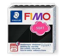 Staedtler Fimo Soft - Pasta Modellabile Principianti e Hobbisti, Plastilina Termoindurente Morbida e Flessibile Ideale per Gioielli, Accessori e Decorazioni, Hobby Creativi Adulti e Bambini, 57 g