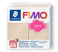 Staedtler Fimo Soft - Pasta Modellabile Principianti e Hobbisti, Plastilina Termoindurente Morbida e Flessibile Ideale per Gioielli, Accessori e Decorazioni, Hobby Creativi Adulti e Bambini, 57 g