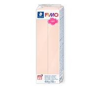 Staedtler Fimo Soft - Pasta modellante da cuocere al forno Blocco grande da 454 g, Colore: Rosa tenue