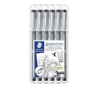 STAEDTLER 308SB6 - Pigment LINER, doctor