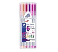 Staedtler Fineliner Triplus 0.3mm Flamingo assortment (6)