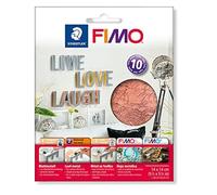 STAEDTLER Foglia di Metallo, Rame, Oro, 14 x 14cm, 10 unità