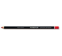 STAEDTLER Glasochrom permanente - Matite di grafite (rosso)