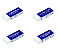 Staedtler Gomme 52650 - Gomma per cancellare, 4 pezzi, colore: Bianco