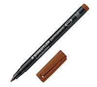 Staedtler - LumoColor 317 - Feltro Permanente Punta Media 1 mm Marrone