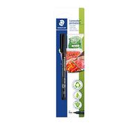 STAEDTLER, Lumocolor 317, impermeabile, resistente alla luce, colore: nero, 317-9 BK-1
