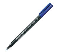 STAEDTLER Lumocolor 318 Penne permanenti - blu, set da 10, 0,6 mm