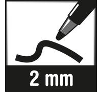 STAEDTLER 351WP6 - Whiteboard Marker Set, 2 mm, 6 colori