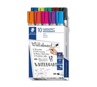 Staedtler Lumocolor 351 B10 evidenziatore 10 pz Tipo di punta Nero Blu Marrone Verde Azzurro Verde chiaro Arancione Rosa Rosso Viola