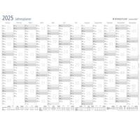 STAEDTLER Lumocolor 641 YPA3DE - Agenda annuale 2024 (calendario da parete cancellabile a secco, formato DIN A3, con penna e morsetto autoadesivo per penna)