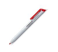 Staedtler Lumocolor - Confezione da 5, colore: Rosso - NUOVO