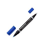 STAEDTLER Lumocolor duo 348 marcatore permanente blu 10 pz
