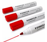 Staedtler Lumocolor Lavagna Pennarelli Evidenziatori 351 - Tonda Punta - Set Di